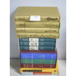 A selection of Folio Society books.