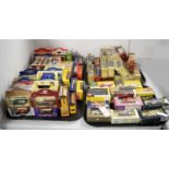 A collection of diecast model cars.