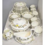 A Wedgwood ‘Beaconsfield’ pattern part dinner service.