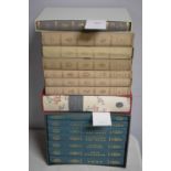 A collection of Jane Austen Folio Society Books.