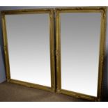 Three large wall mirrors