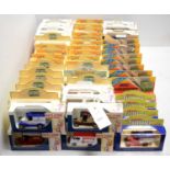 A collection of Lledo diecast model cars.