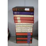 A selection of Folio Society books.