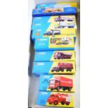 A collection of Corgi Classics diecast model vehicles.