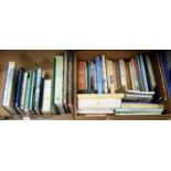 Selection of hardback and other books, primarily relating to gardening and cooking.