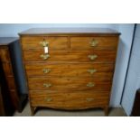 A George III mahogany chest.