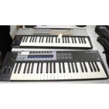 Two musical keyboards (no wires).