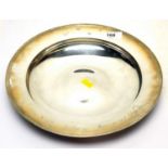 A silver armada type dish, by Reid & Sons,