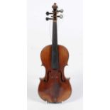 Violin labelled Rigart Rubus