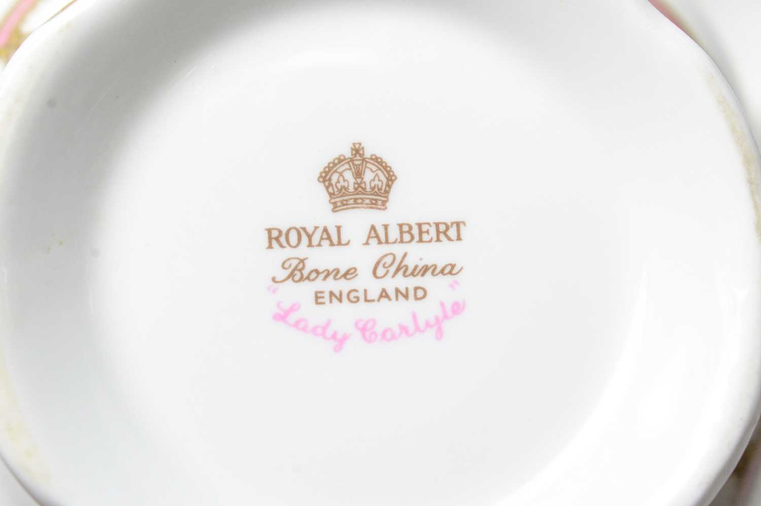 Royal Albert ‘Lady Carlyle’ floral decorated tea service - Image 3 of 4