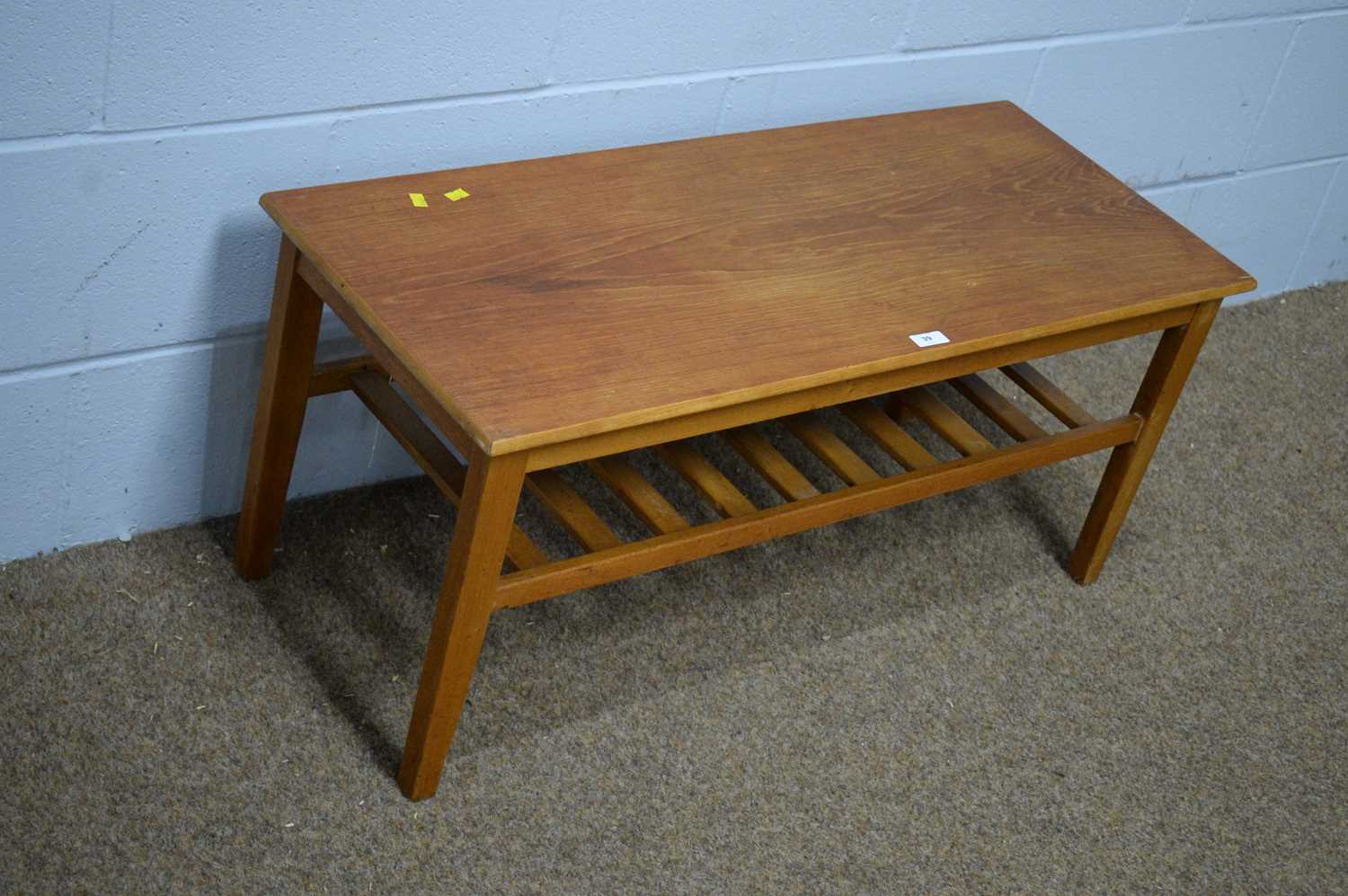 A mid Century teak coffee table. - Image 2 of 5