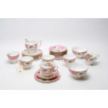 Royal Albert ‘Lady Carlyle’ floral decorated tea service