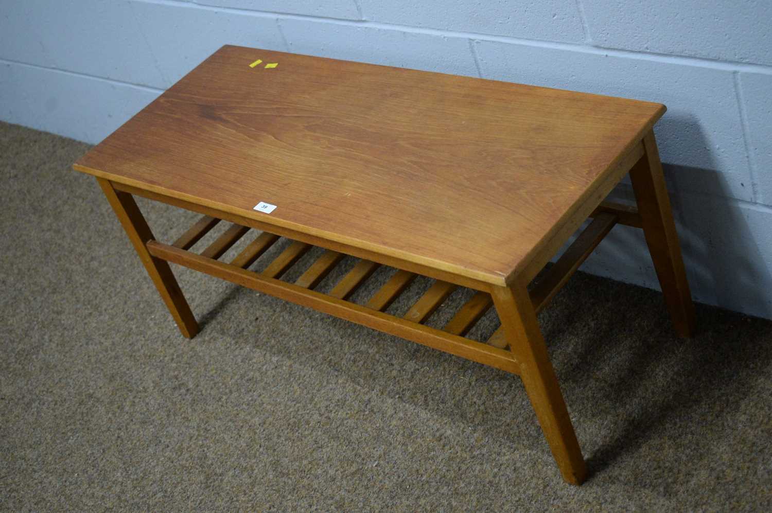 A mid Century teak coffee table. - Image 3 of 5