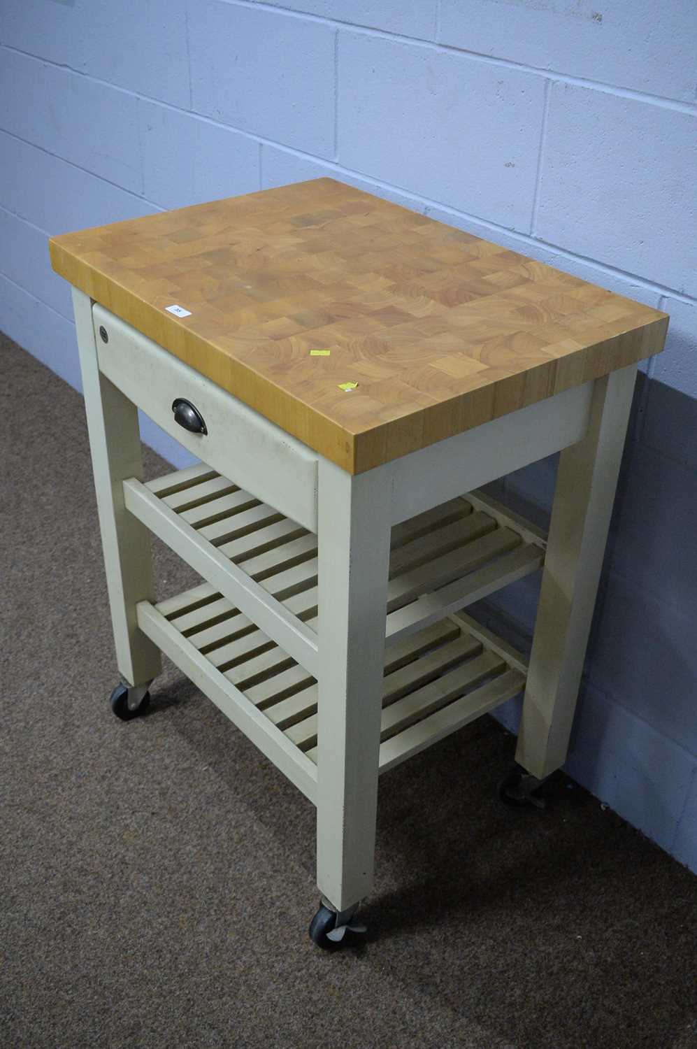 T & G Woodware, Bristol, England: a butcher's style kitchen island. - Image 3 of 7