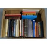 A selection of hardback and other books, primarily relating to ships and engineering,