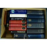 A selection of hardback books, primarily Oxford Companions and encyclopaedias