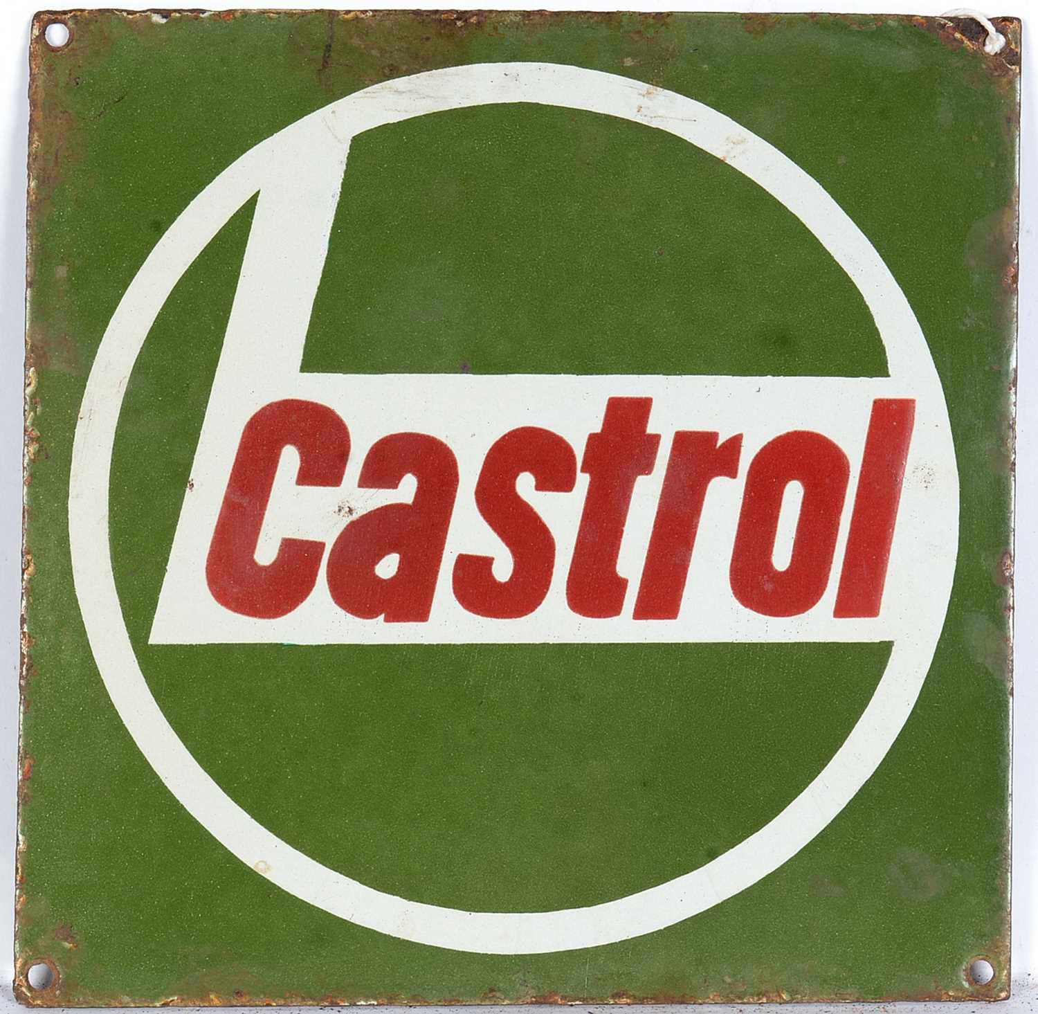 Castrol enamel advertising sign - Image 2 of 3