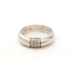 A diamond ring,