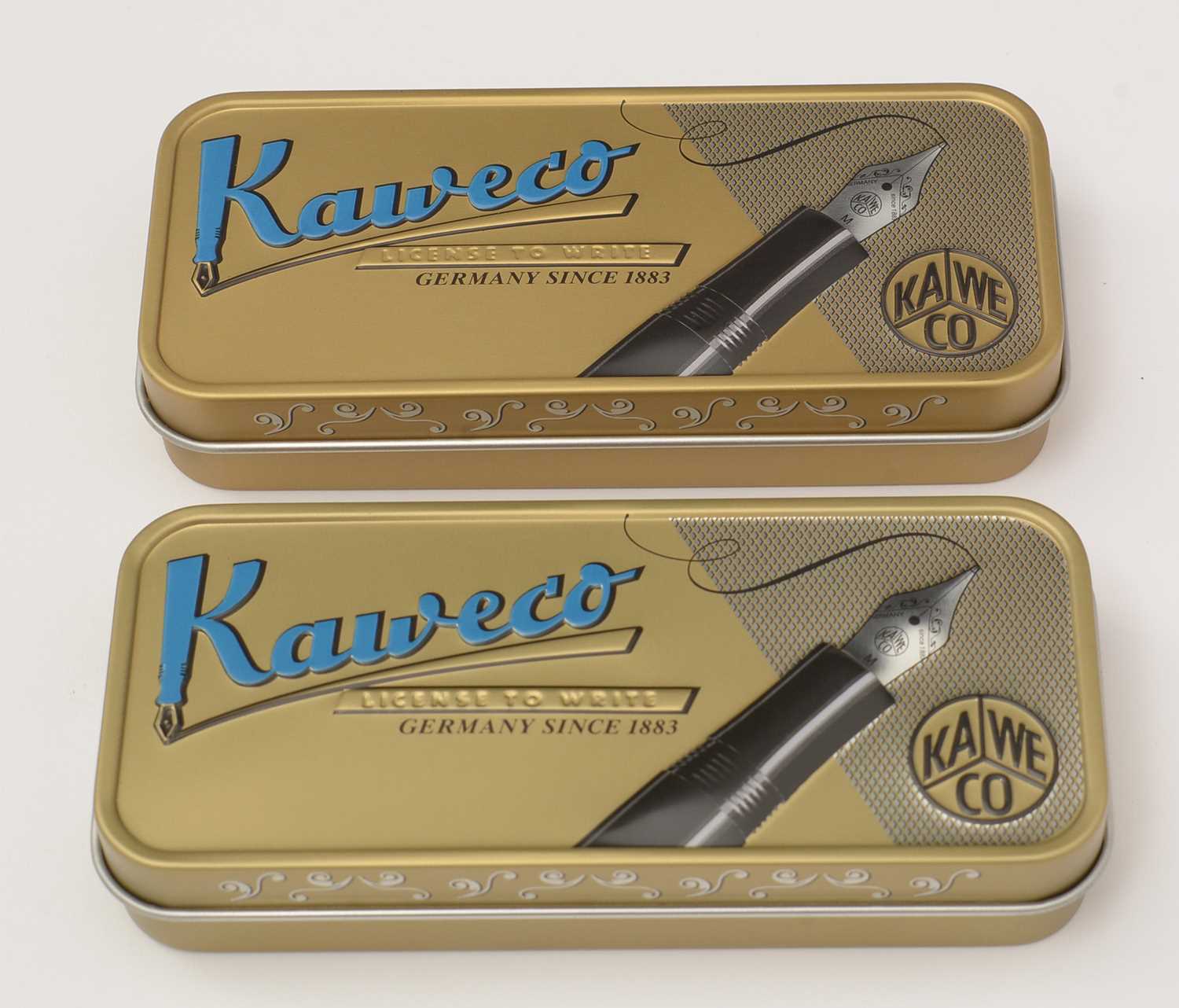 Platinum, Japan: a Maki-e lacquer fountain pen / Two Kaweco fountain pens, - Image 23 of 24