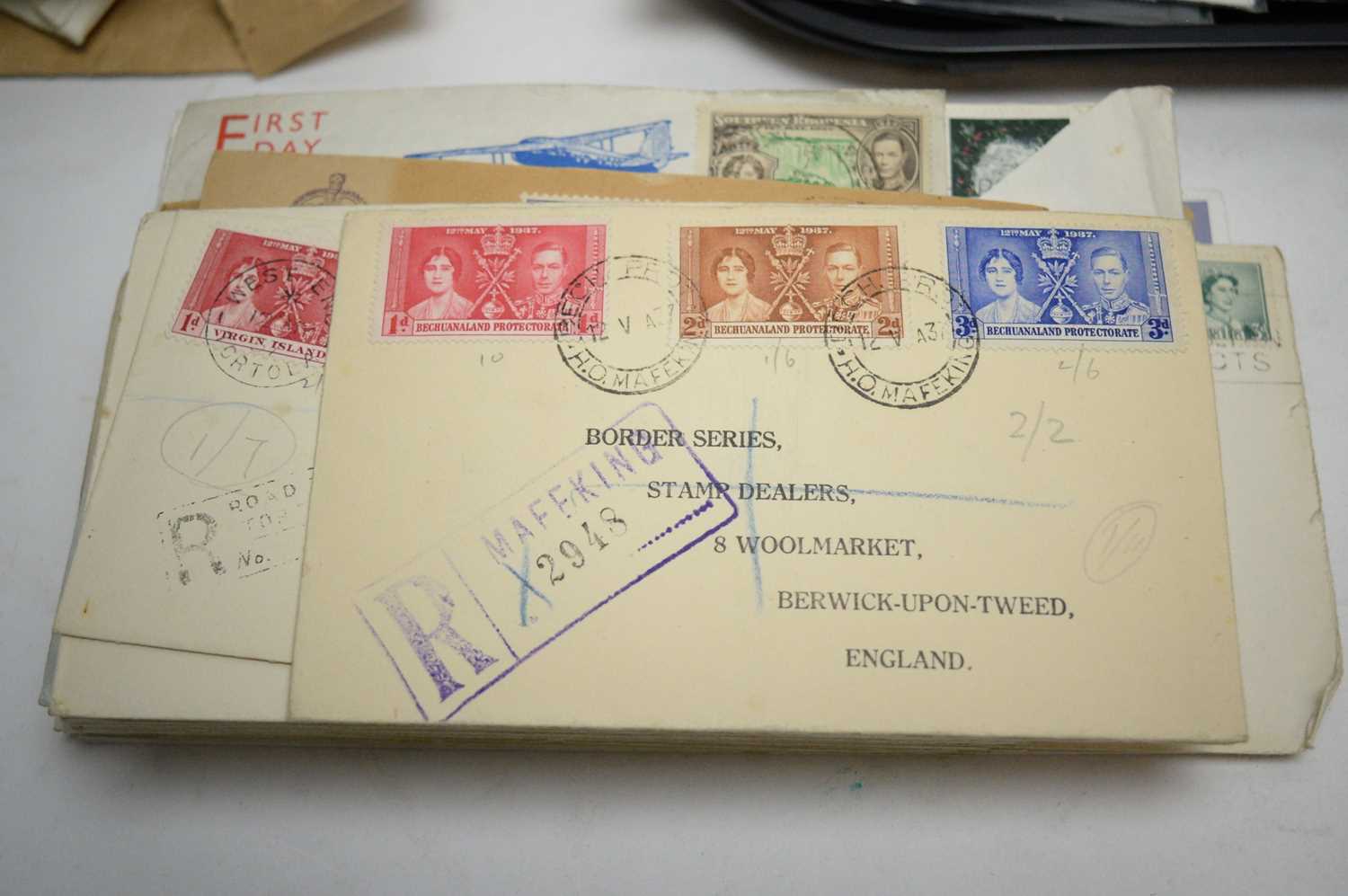 A stamp collection including a penny black. - Image 2 of 5