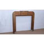 An Art Deco ‘Beadnell’ oak fire surround.