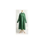 A vintage Burberry classic Camden-type car coat | in emerald green