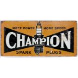 Campion Spark Plugs enamel advertising sign