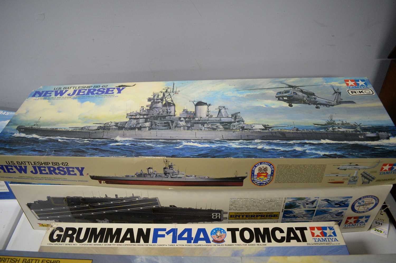 A selection of Tamiya scale model kits. - Image 3 of 4