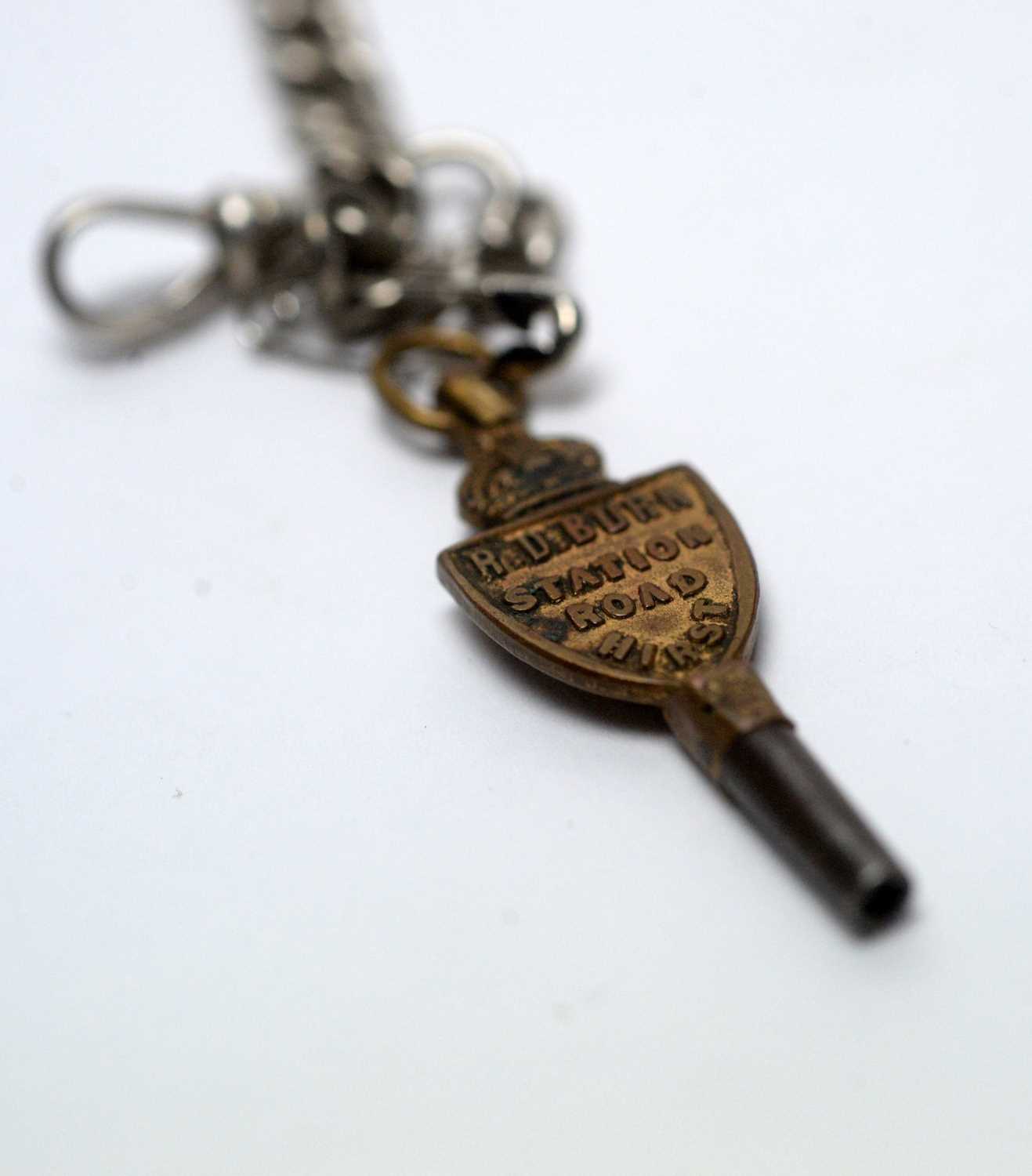 A Victorian silver cased open faced pocket watch, - Image 6 of 6