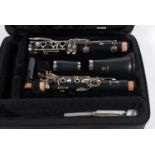 A Yamaha 255 clarinet.