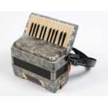 A Wordmaster Piano Accordion, cased