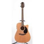 Takamine EG510SC electro-acoustic guitar, cased