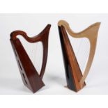 A Celtic Harp and another