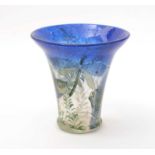 Art glass fish vase