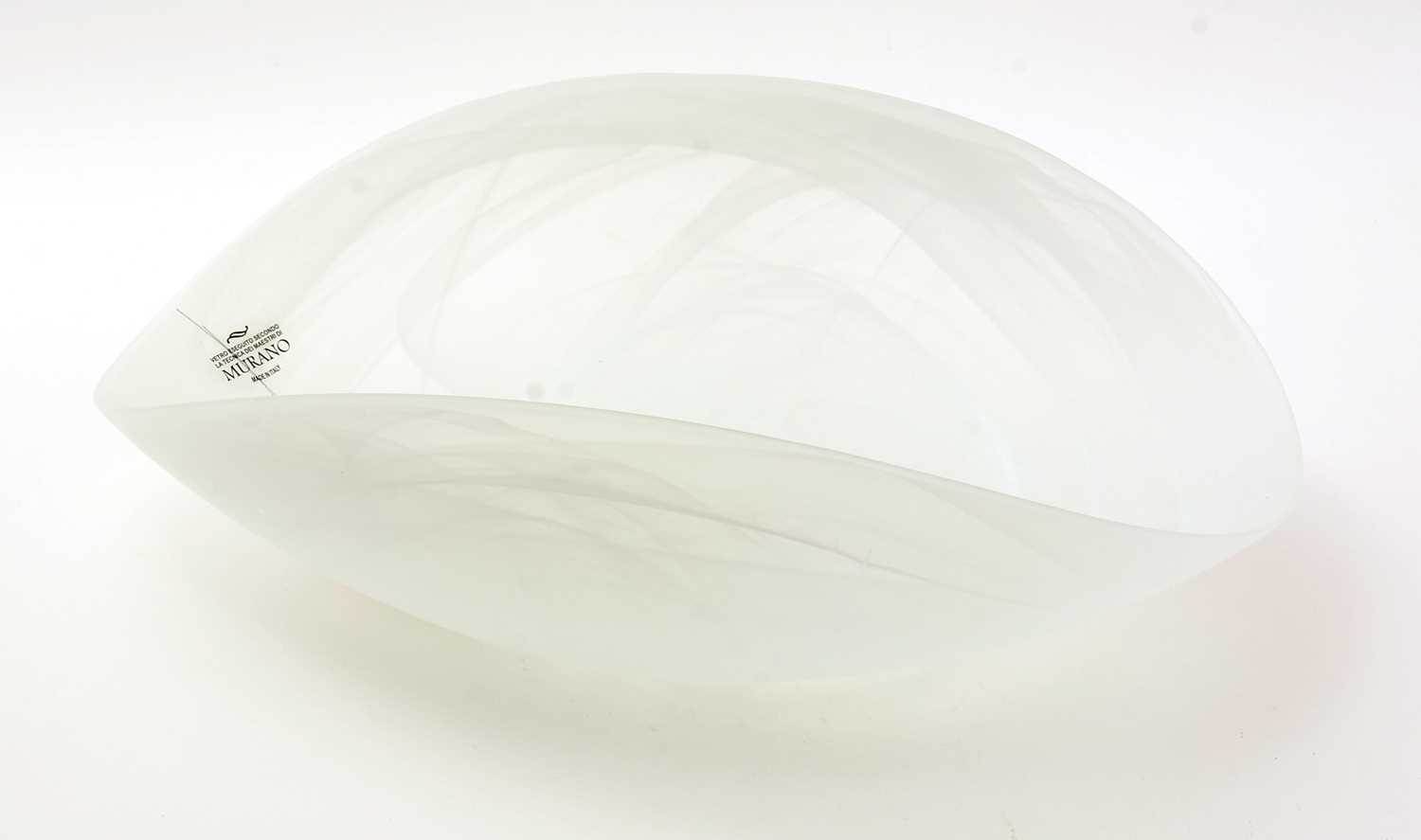 A Murano art glass bowl