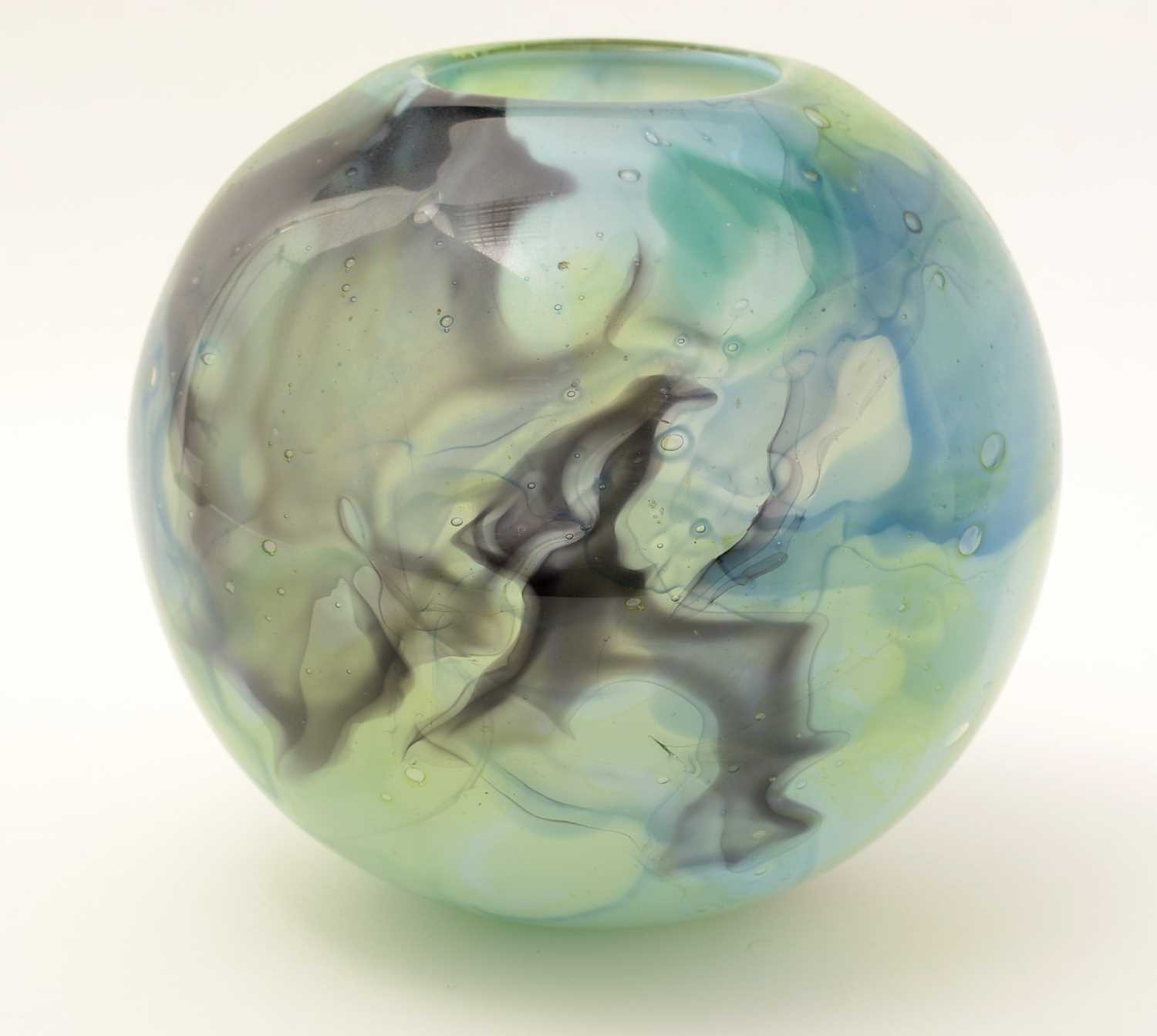 Adam Aaronson studio glass vase