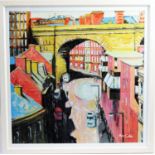 Peter Collins - Under the Arch, Dean Street, Newcastle | oil
