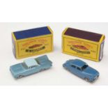 Two Matchbox series Moko Lesney diecast cars