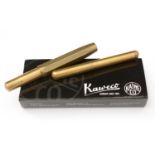 Two Kaweco fountain pens,
