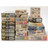A collection of model constructor kits,