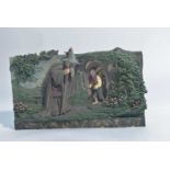 Sideshow Weta Collectibles: The Lord of the Rings, Meeting of Old Friends polystone wall plaque,