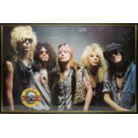 A Guns n Roses poster,