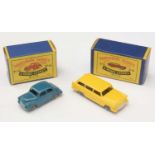 Two Matchbox series Moko Lesney diecast cars