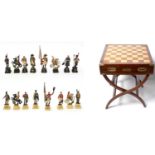 A Waterloo chess set by Charles Stadden