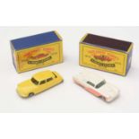 Two Matchbox series Moko Lesney diecast cars