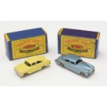 Two Matchbox series Moko Lesney diecast cars