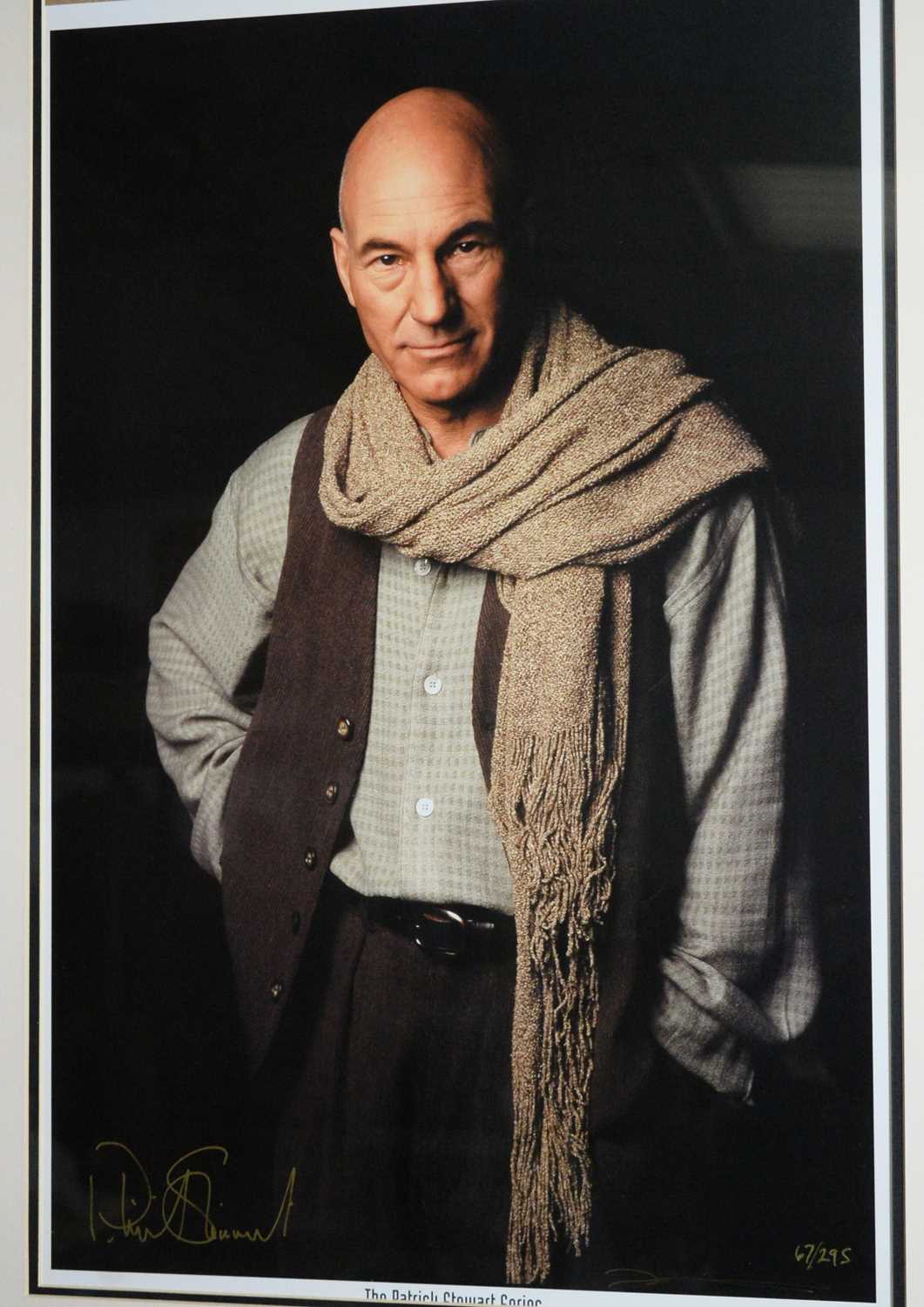 The Patrick Stewart Series signed limited edition photograph