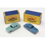 Two Matchbox series Moko Lesney diecast cars