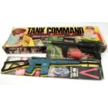 Tank Command game and two guns