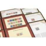 A collection of GB stamps, in Westminster Philatelic Classics wallets,